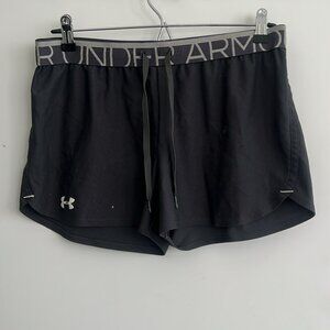 Under Armor Athletic Shorts Black, Size M